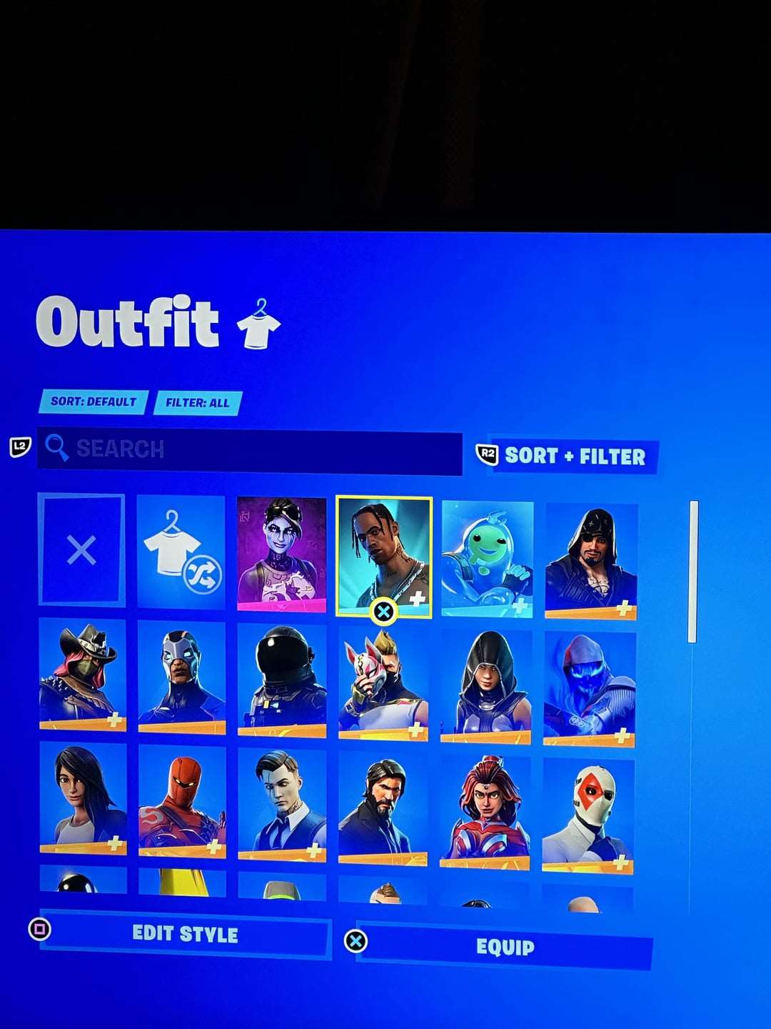 Almost everyting in locker