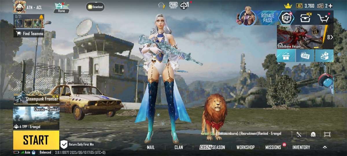 Jual akun pubg amanah