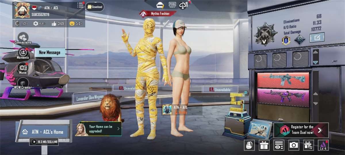 Jual akun pubg amanah