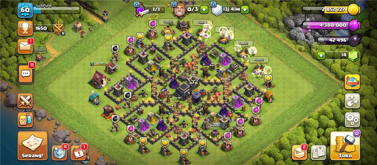 Sell account