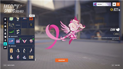Selling my level 1 pink/atlantic mercy accoun