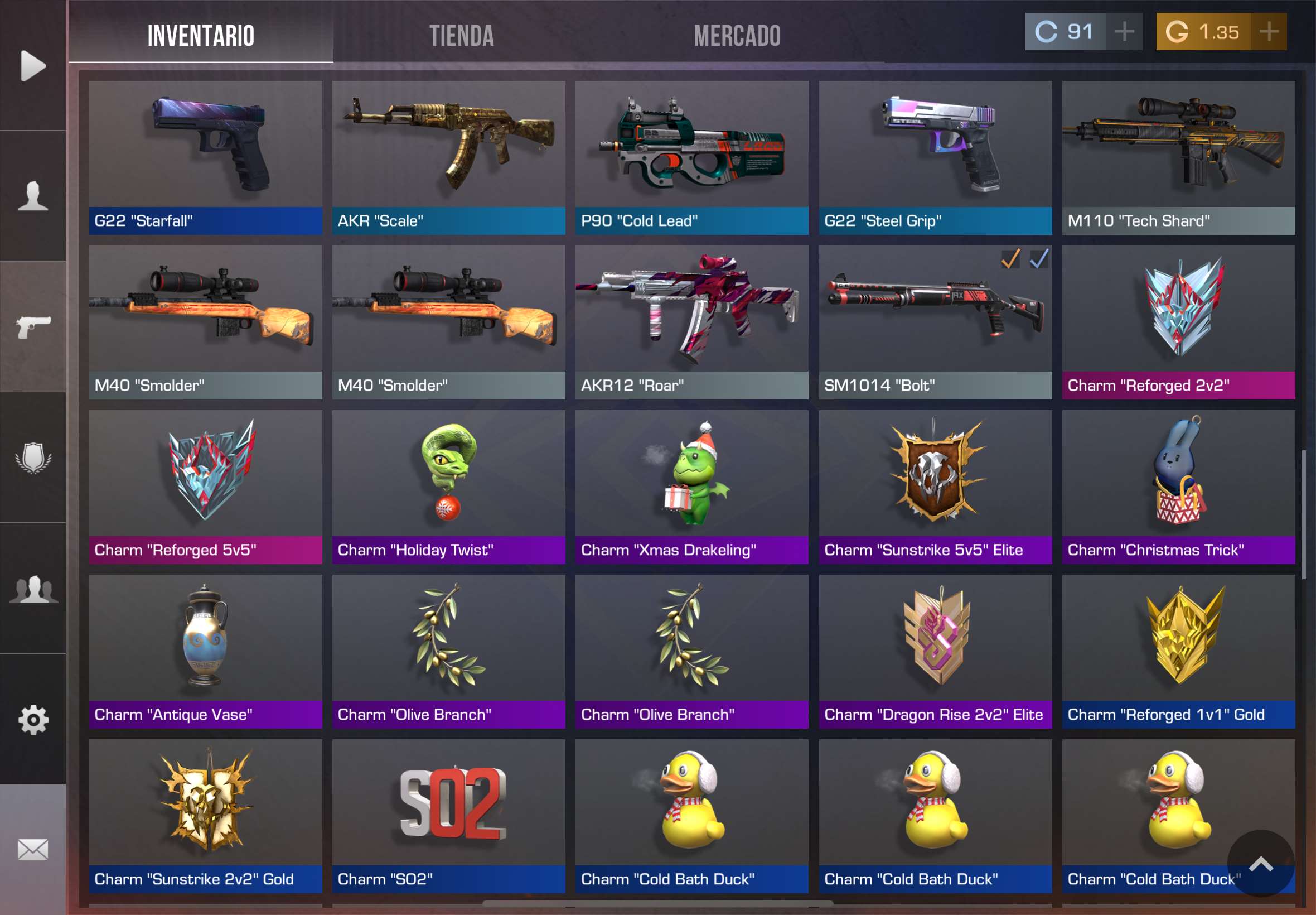 Insane Standoff 2 Account – 1500h | 35K gold