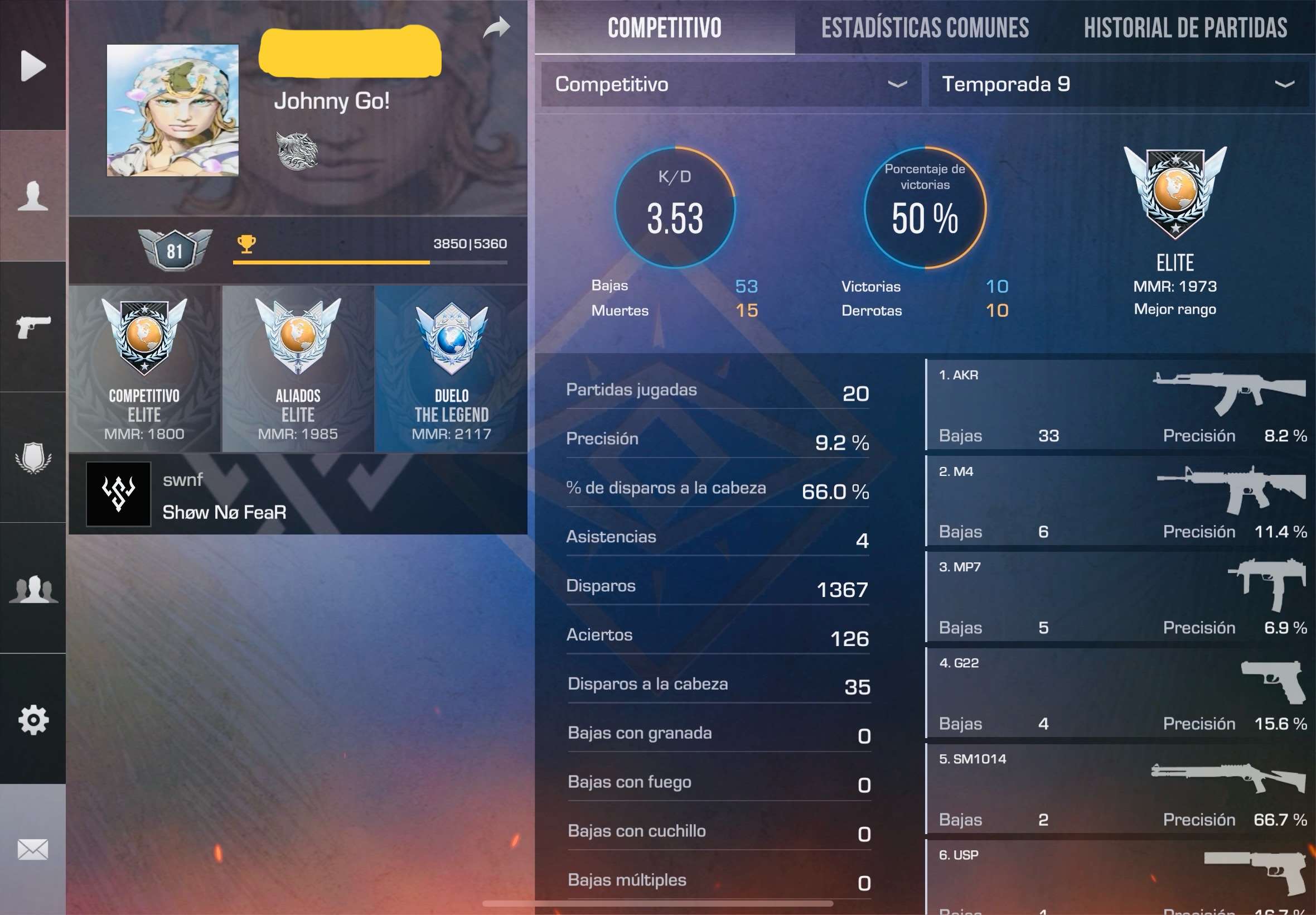 Insane Standoff 2 Account – 1500h | 35K gold