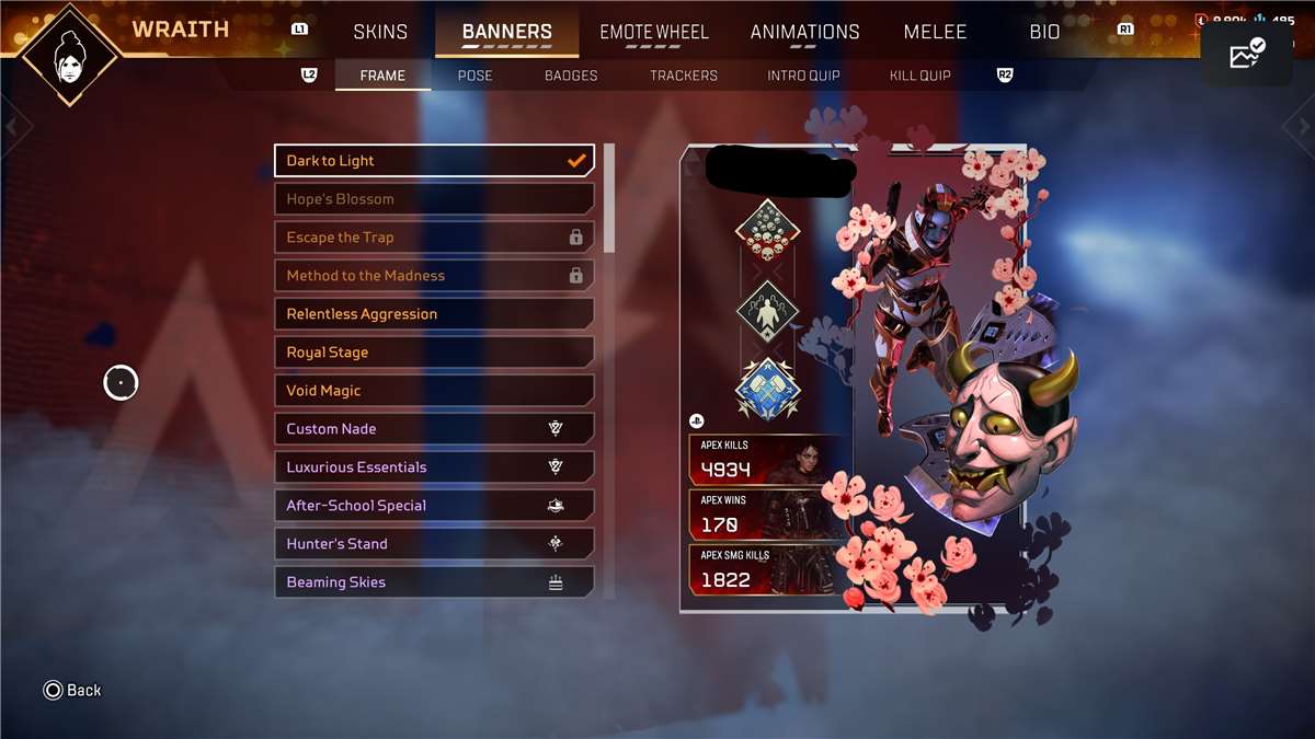 Selling my apex account