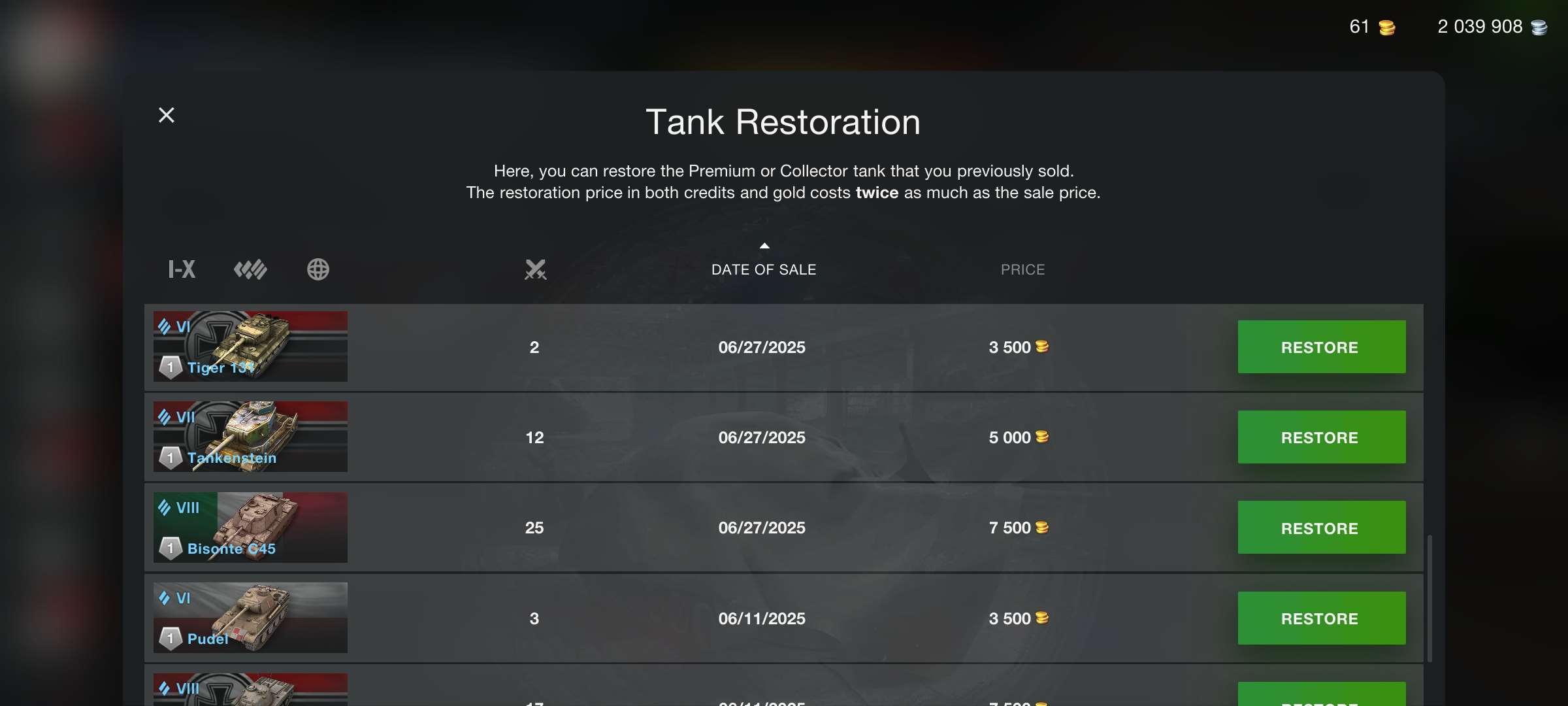 Jual akun sepuh wotblitz