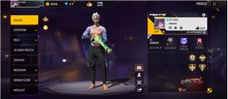 akun free fire ber shotgun skin