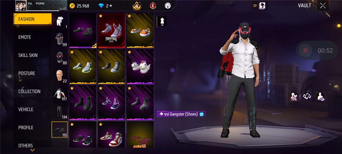 Free fire account for sale 