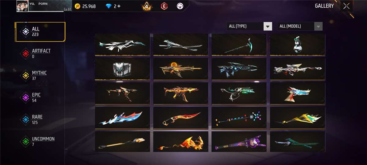 Free fire account for sale 
