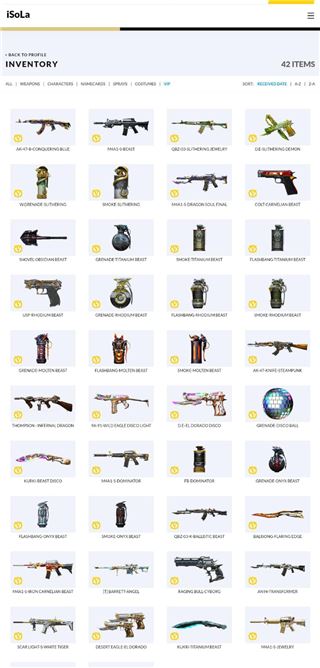 Acount For sell / https://crossfire.z8games.c