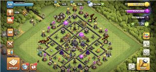 Jual akun CoC