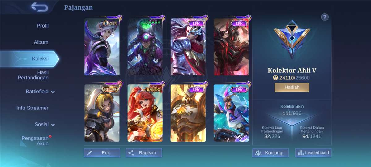 Jual akun