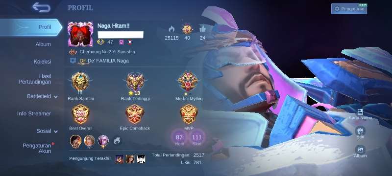 Jual akun