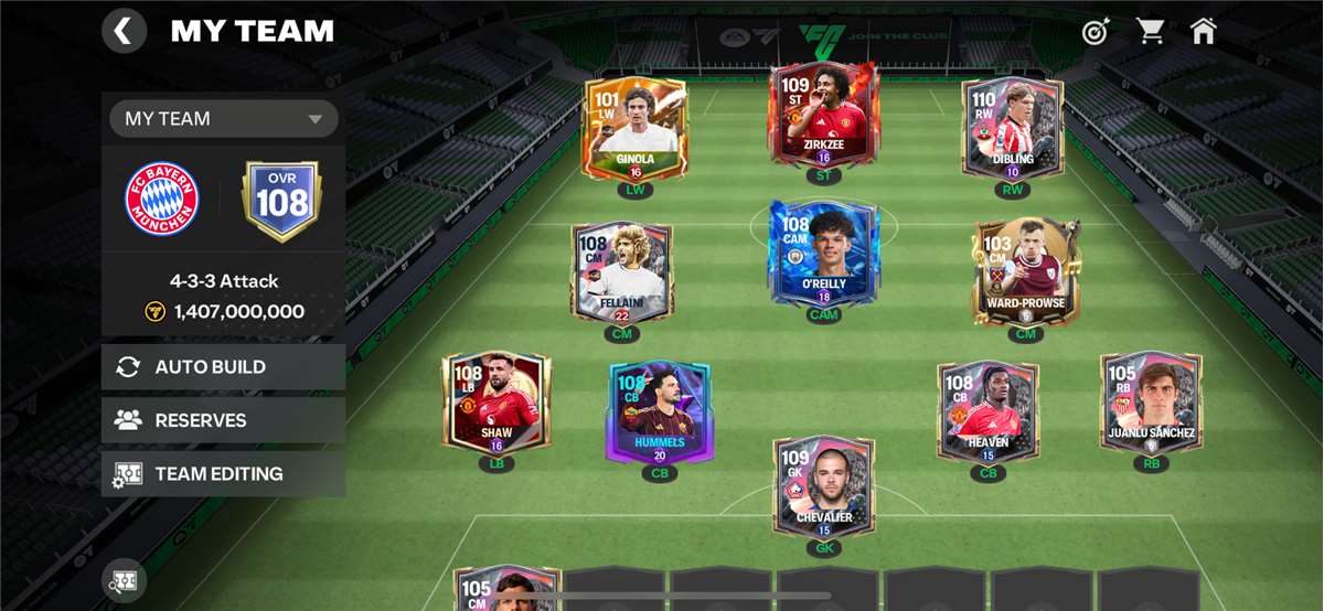 “FC Mobile Account | 108 OVR | Icons + Top Sq