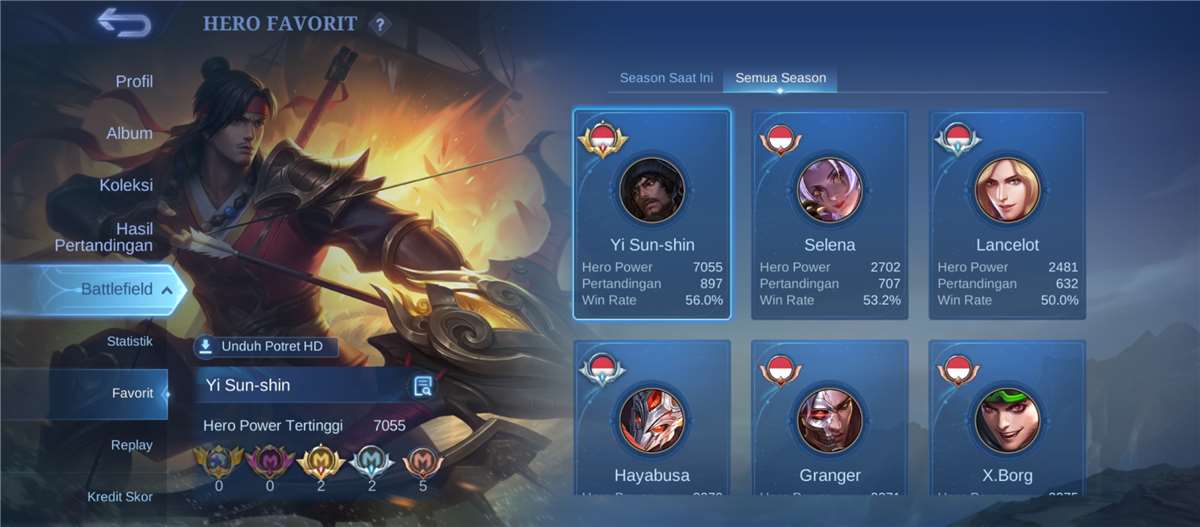 jual akun ex imo