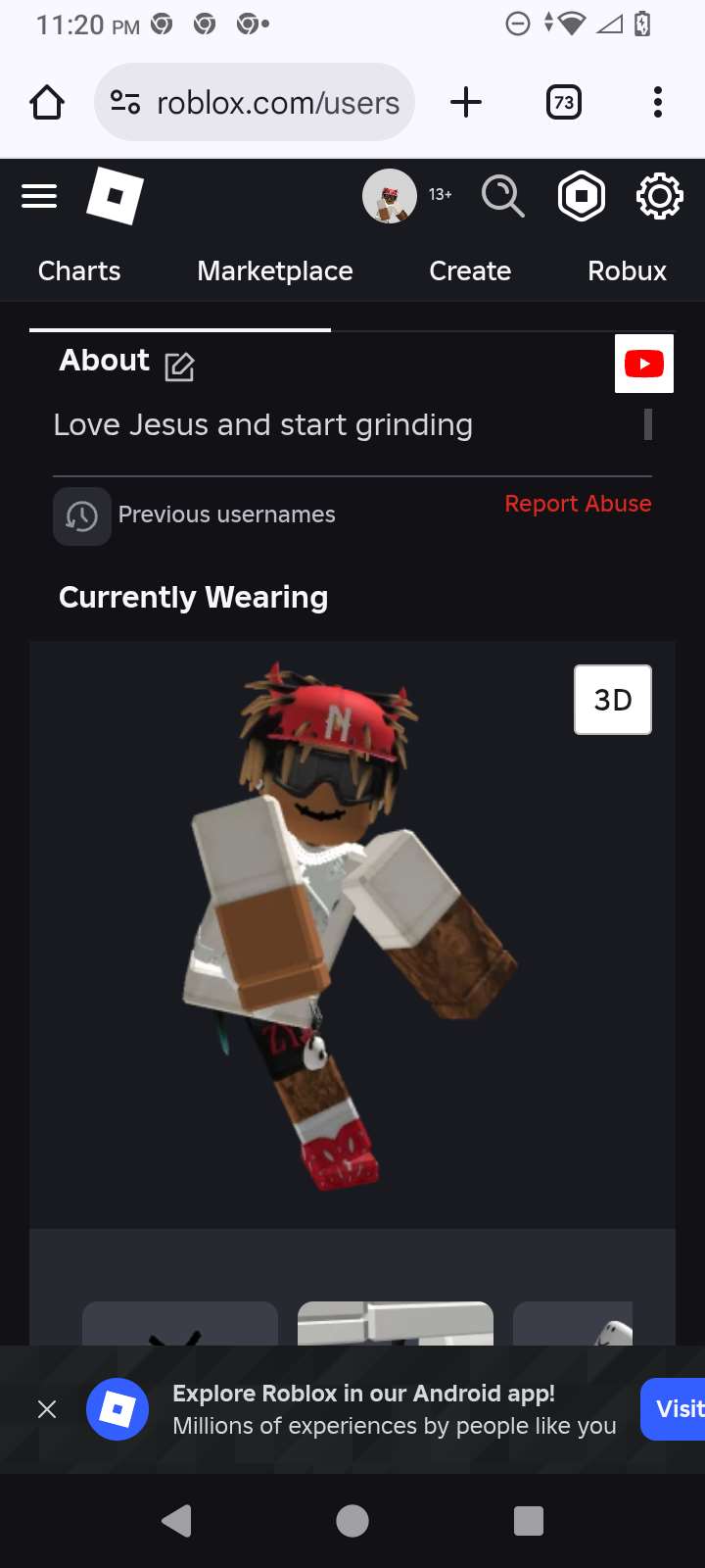 Stacked korblox 