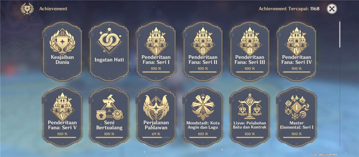 Akun genshin impact siap pakai
