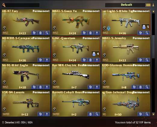 53 VIP M4A1-S-ANGEL+ BARET-ANGEL + BARET-DEMO