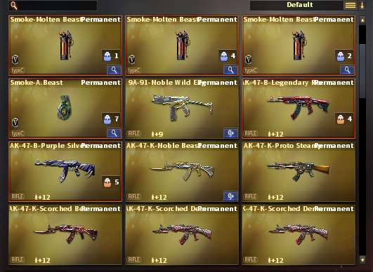 50 VIP COP 14 Pistol + M200 + TRIXY + HK417 +