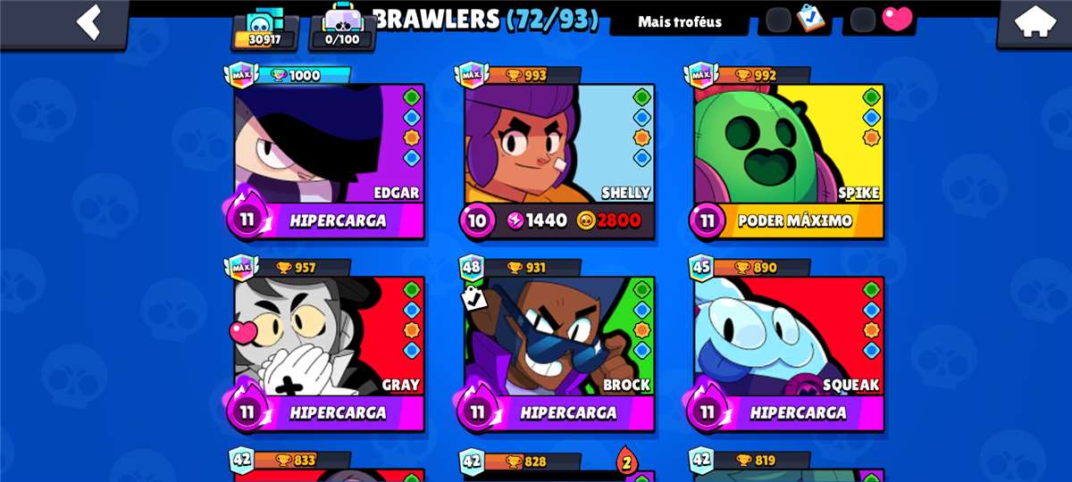 Conta Brawl Stars