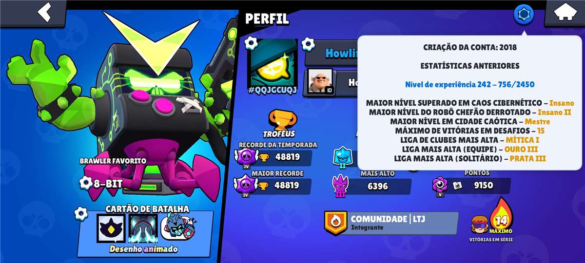 48k Conta de 2018