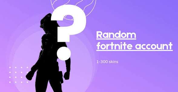 Random Fortnite accounts
