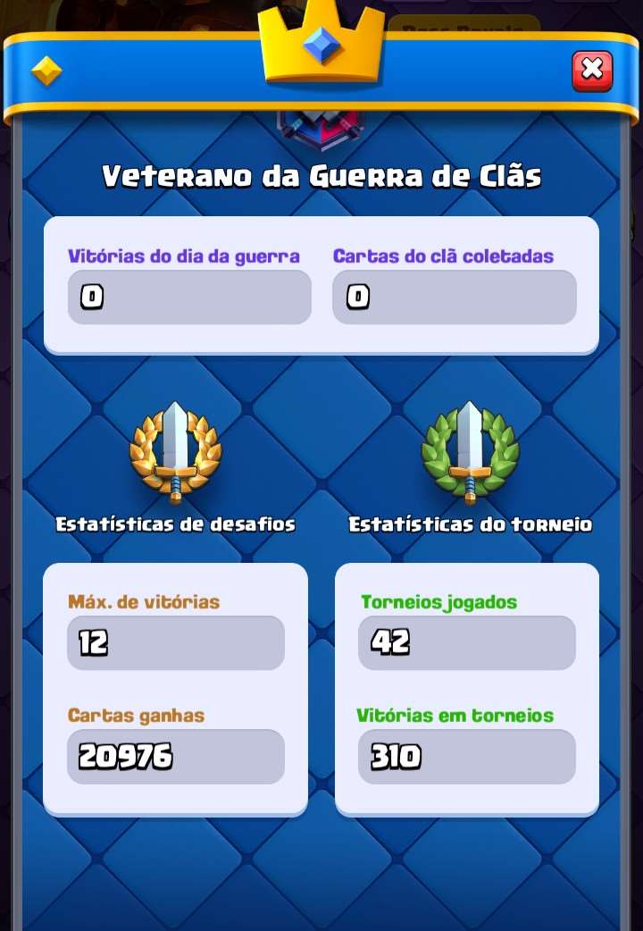 Conta Clash Royale com email de recuperação.
