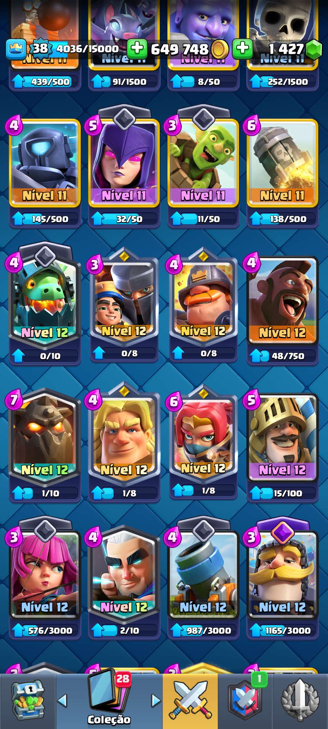 CONTA CLASH ROYALE NVL40 