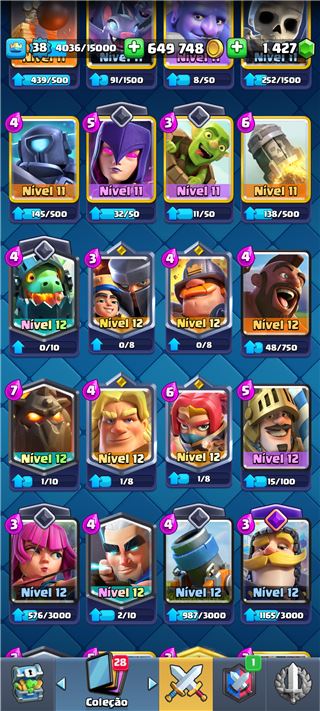 CONTA CLASH ROYALE NVL40 