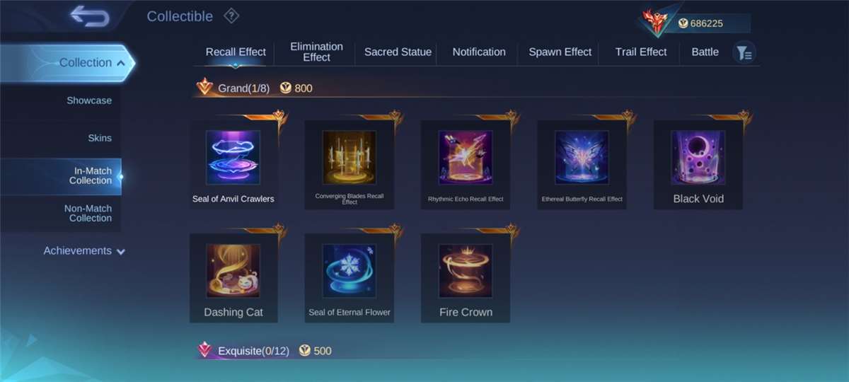 Rare Mobile Legends Account
