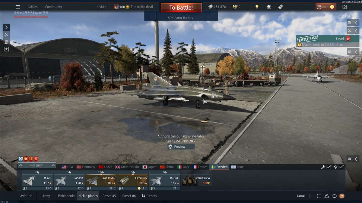 28 prems and top tier in 5 nations ground/air