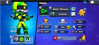 Conta brawl stars mestre venda
