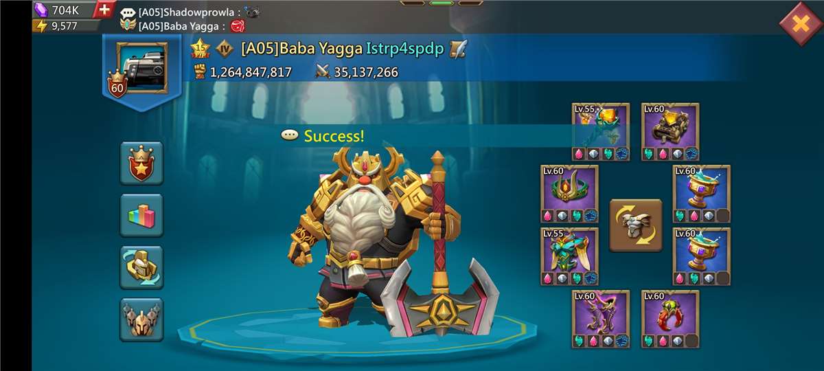 🔥 Lords Mobile T5 Account for Sale