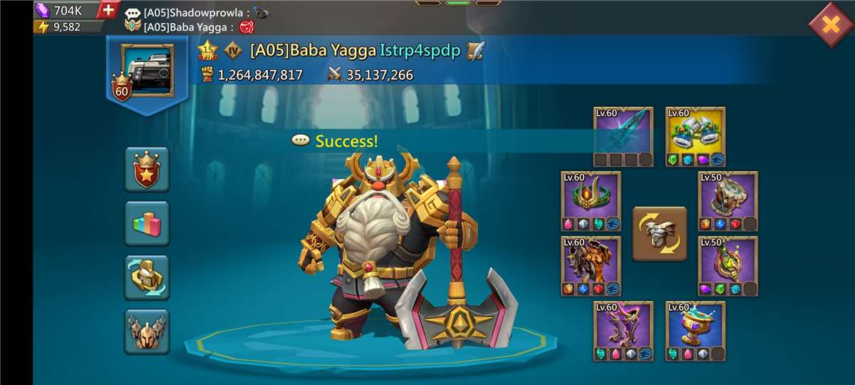 🔥 Lords Mobile T5 Account for Sale