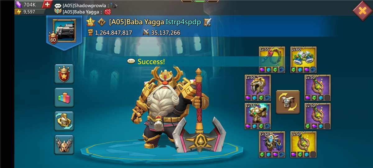 🔥 Lords Mobile T5 Account for Sale
