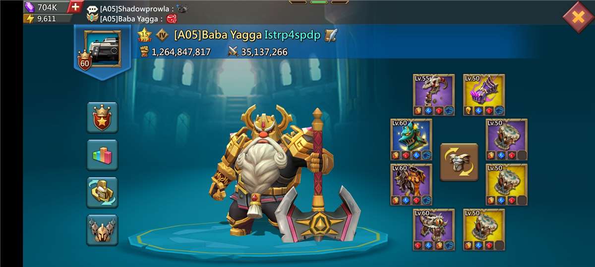 🔥 Lords Mobile T5 Account for Sale