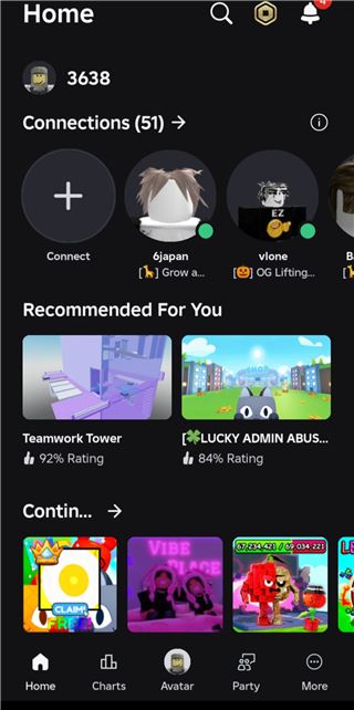 Roblox account 4 digits username