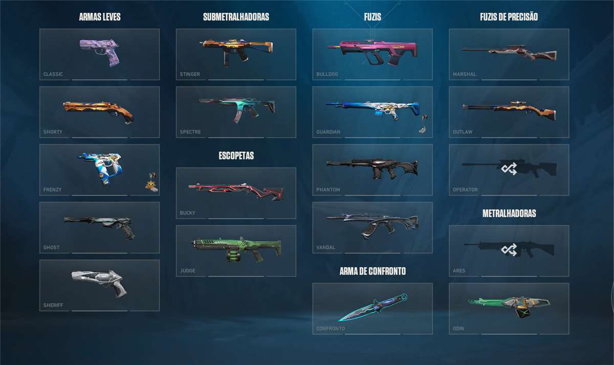 conta valorant ascendente 2 com muita skin