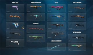 conta valorant ascendente 2 com muita skin