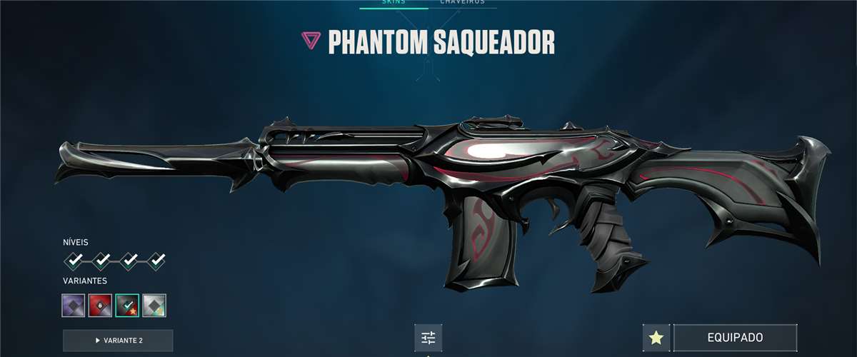conta valorant ascendente 2 com muita skin