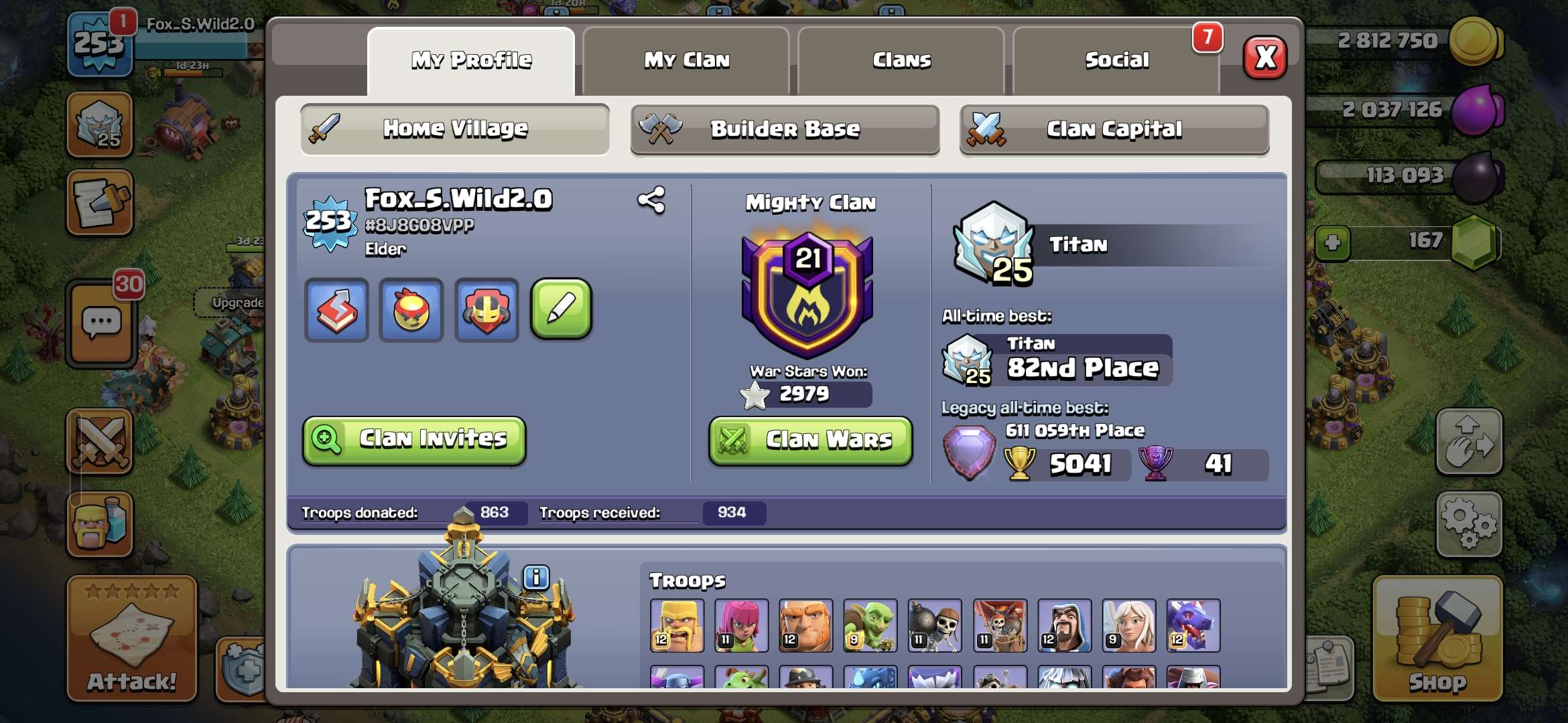 Townhall 17 not fully max