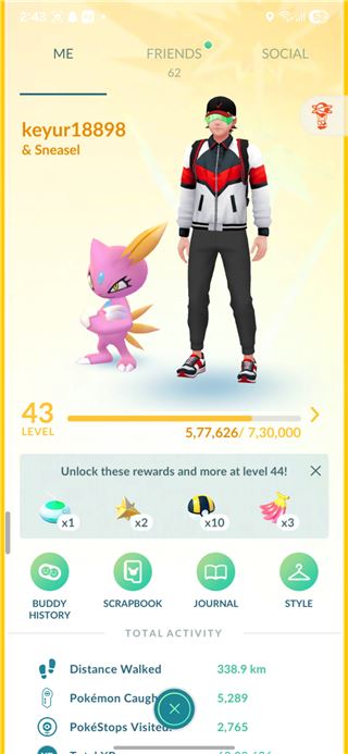 POKEMON GO ACCOUNT 