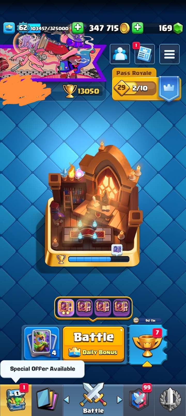 Clash royal account 