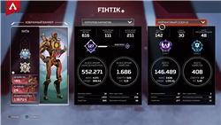Akun hebat! kerusakan master/kda 3+/4k