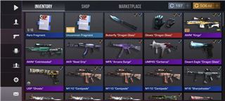I'm selling the account with knife and gloves