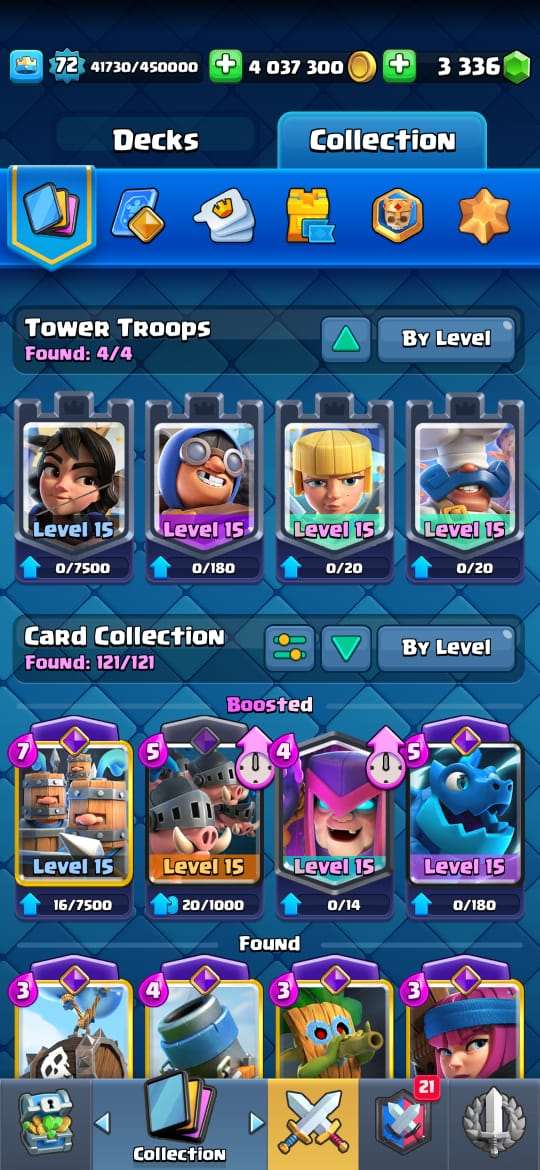 King lvl 72 | 4 million+ gold | 34 evolutions