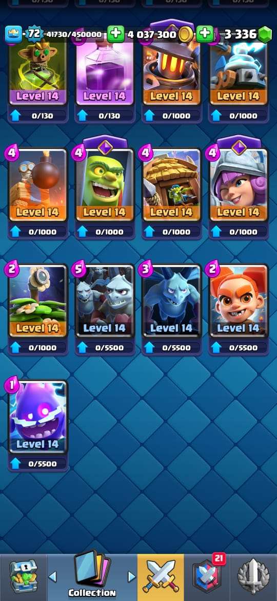 King lvl 72 | 4 million+ gold | 34 evolutions