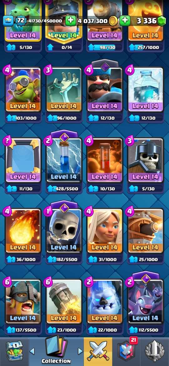 King lvl 72 | 4 million+ gold | 34 evolutions