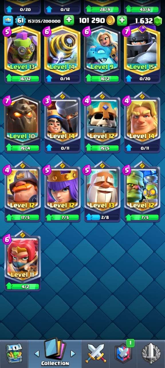 King lvl 61 ID | 15k+ trophies last season | 