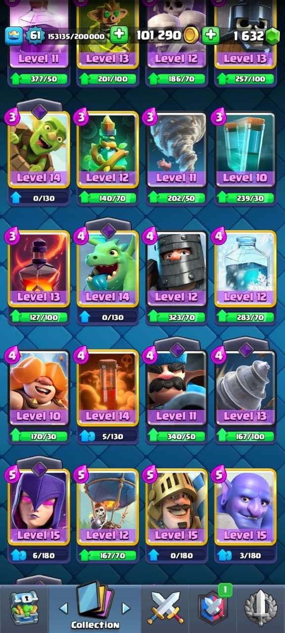 King lvl 61 ID | 15k+ trophies last season | 
