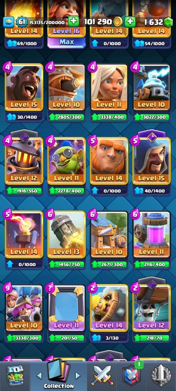 King lvl 61 ID | 15k+ trophies last season | 